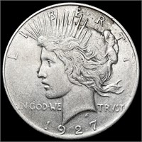 1927-D Silver Peace Dollar CLOSELY UNCIRCULATED