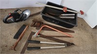 Misc Lot-Saw, Garden Tools, Belt Measurer