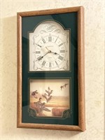 Wall Clock, Painting on Canvas