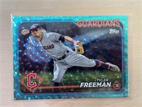 Tyler Freeman 2024 Topps Teal Foil /399