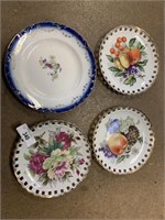 Saxon China and Collectors Plates.