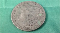 1897 O Morgan silver dollar
