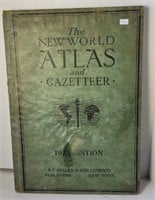 1921 THE NEW WORLD ATLAS MAPS BOOK