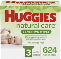 Hugqies 48 Count Baby Wipes (Pack of 6)