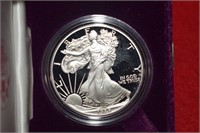 1988 American Silver Eagle Proof Dollar w/ COA &