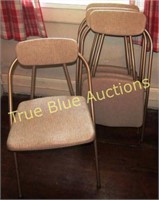 Fourr Metal Folding Chairs