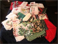 Holiday Hand Towels, Table Runner & Cloths & More