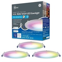GE CYNC Smart LED Wafer Downlights, Color