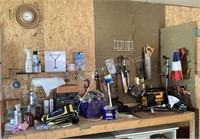 Work Bench Top & Wall Cleanout
