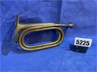 Antique Brass Bugle, Smashed End