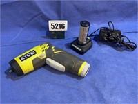 Ryobi Mini Drill Gun Tech 4 w/4 Volt Battery &