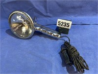 Vintage On Guard Spot Light, 5" Diameter Light