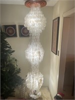 Hanging lamp, glass pieces