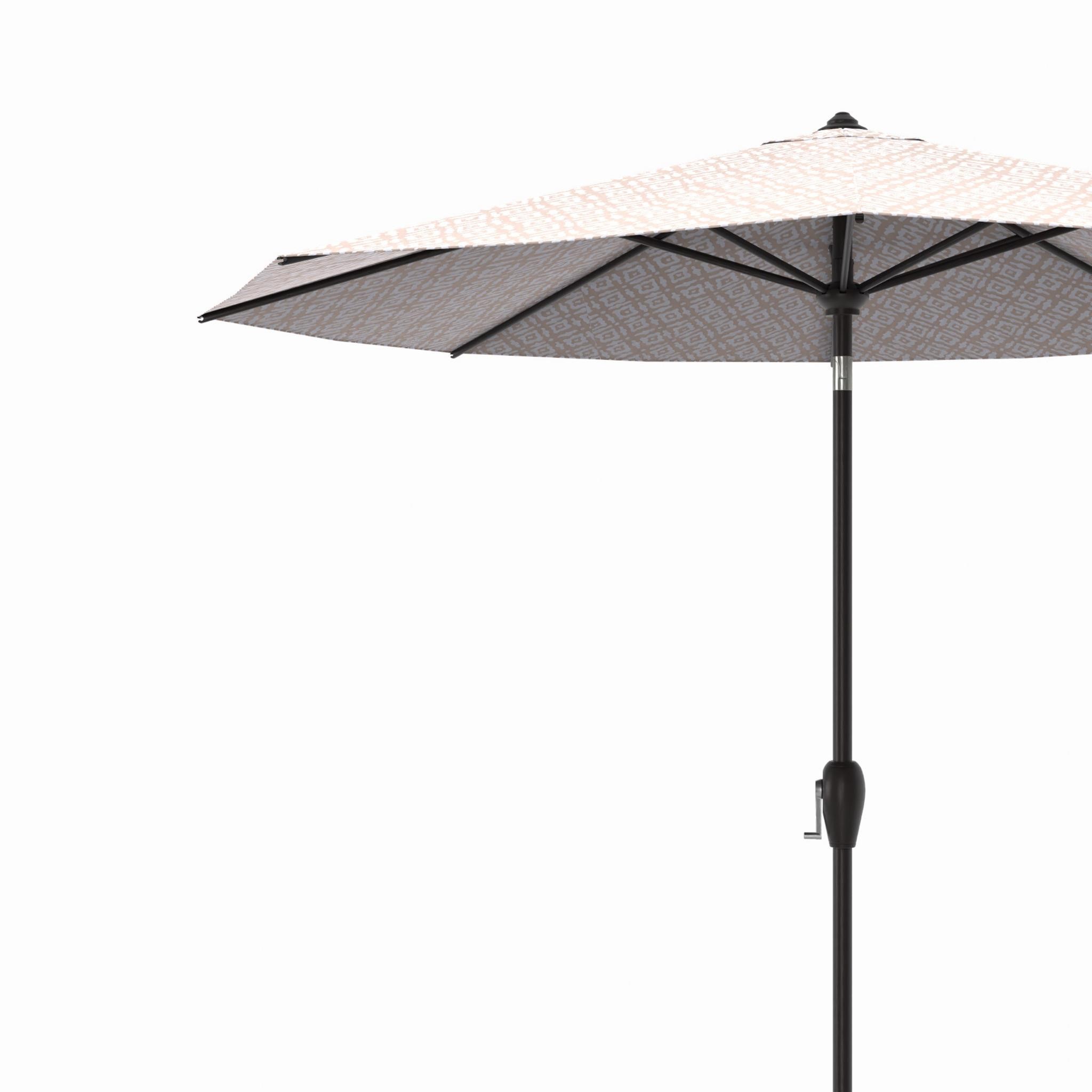 $1  Origin 21 9-ft Tan Diamond Auto-tilt Umbrella