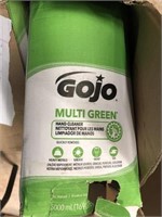2 Boxes of 500ml. Gojo Multi Green Hand Cleaner