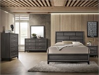 Akerson Grey Bedroom Set
