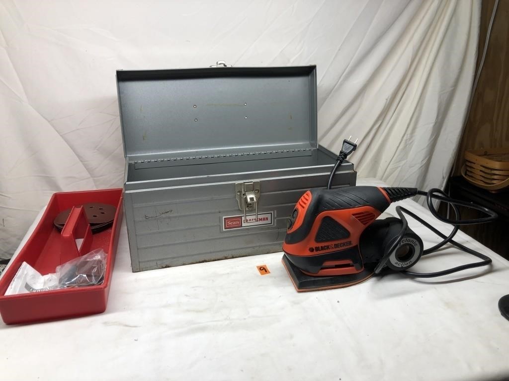 Sears Craftsman Toolbox with Sander