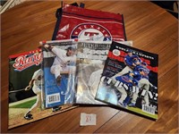 Baseball Magazines and Bag