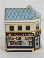 ROYAL CROWN DERBY PAPERWEIGHT "THE SWEET SHOP"