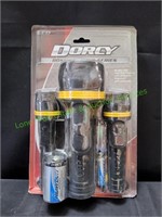 Dorcy Boss Rubber Series LED Flashlight Set