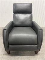Leather Push Recliner