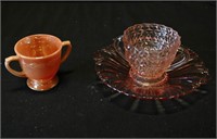 FIRE-KING & PINK DEPRESSION GLASS