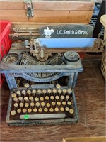 Vintage LC Smith & Bros Typewriter - As Is No. 5