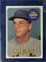 1969 TOM SEAVER TOPPS CARD