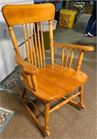 wooden rocking chair- VG condition