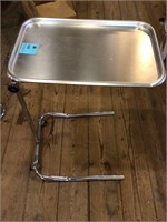 Stainless Steel Mobile Medical tray
