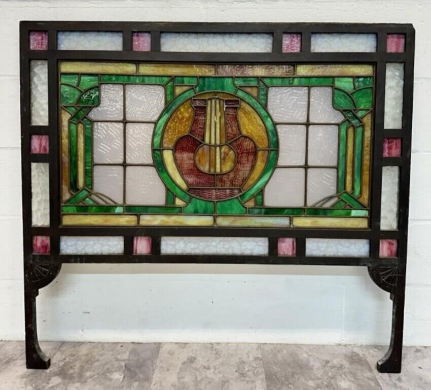STAINED GLASS ART PANEL