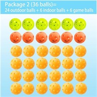 PHUNIGEEFT-  Pickleball Balls 36 Pack
