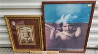 2 Framed Wall Art Pictures