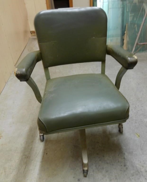 Vintage SteelCase Industrial Rolling Chair