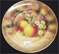 Royal Worcester fruit pattern side plate
