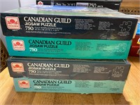 4 CANADIAN GUILD PUZZLES