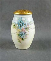 Antique c1900 Bavaria Handpainted Muffineer Shaker