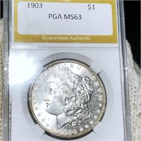 1903 Morgan Silver Dollar PGA - MS63