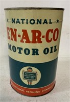 National EN-AR-CO Motor Oil 5 qt. can