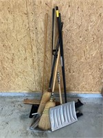 Brooms/Shovel/Clean up Lot