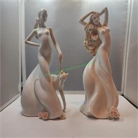 Ceramic Woman Statues