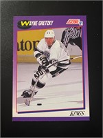 Wayne Gretzky 1991 Score Purple Card