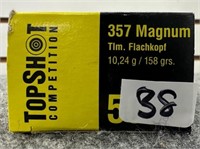 (50) Rounds of Top Shot .357Magnum.