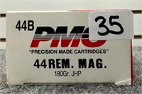 (50) Rounds of PMC 44mag HP.