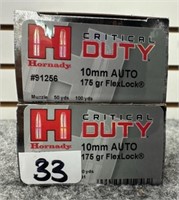 (40) Rounds of Hornady 10mm HP.
