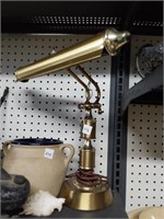 Brass Finish Desk Lamp
