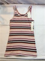 Size small striped tank top