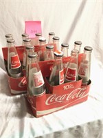 Coke 1980 Olympics collectors 10 oz. Bottles.