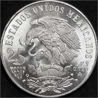 1968 Mexico Olympic Silver Dollar Gem BU