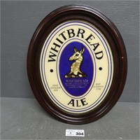 Whitbread Ale Advertising Oval Sign